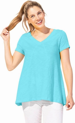 Cotton Slub Cotton Escape by Habitat Tunic - 10022