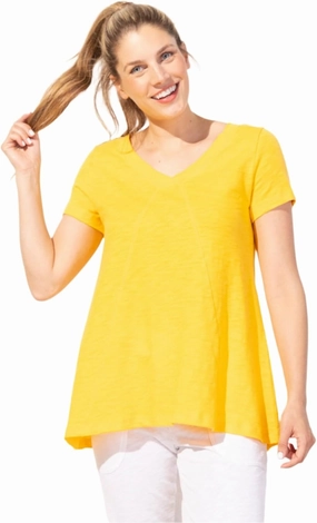 Cotton Slub Cotton Escape by Habitat Tunic - 10022