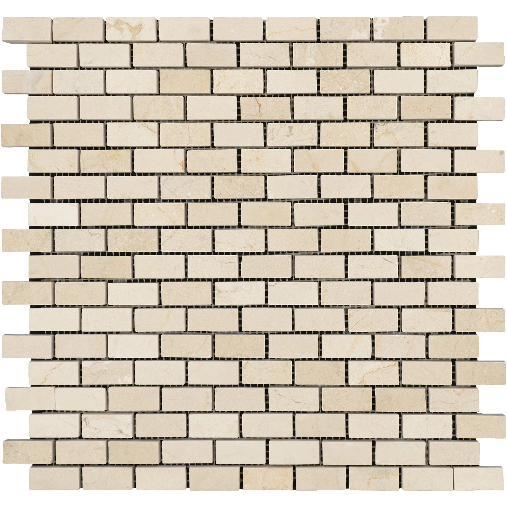 Crema Marfil Marble Brick Mini Mosaic