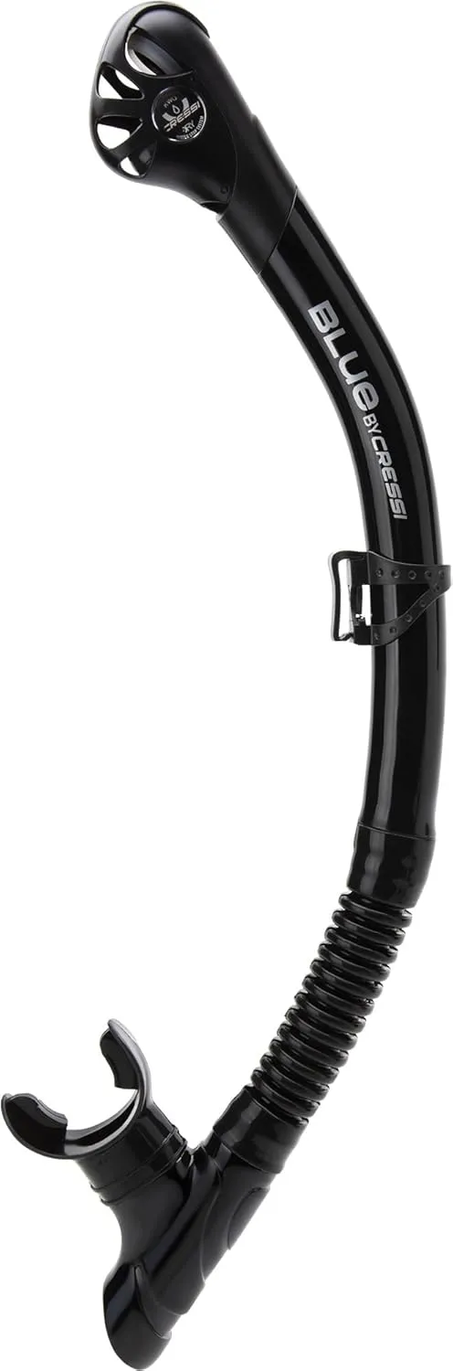Cressi Snorkeling Set- Short Adjustable Fins, Silicone Mask, and Dry Snorkel- Compact for Travel- Tino Adventure Set- Designed in Italy