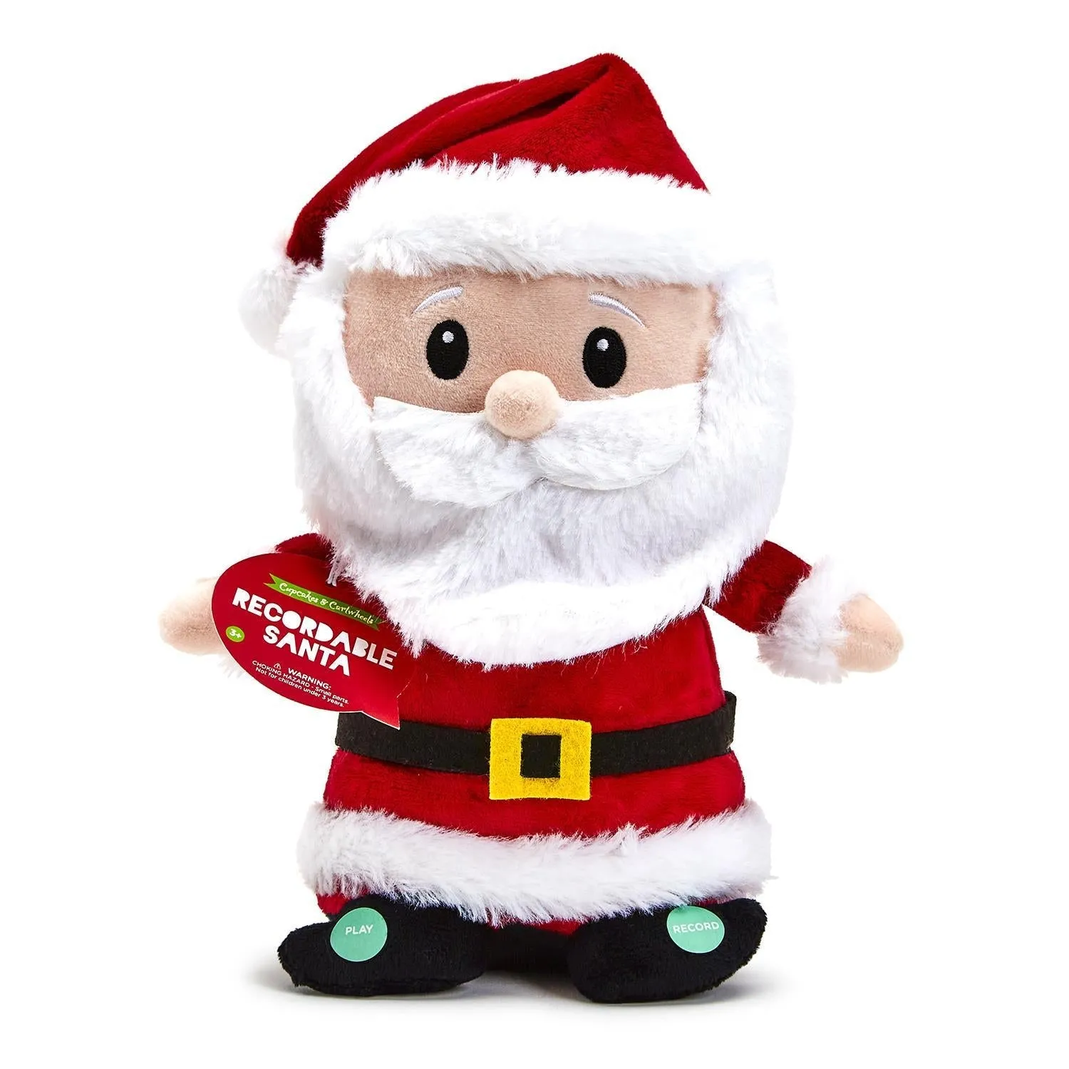 Cupcakes & Cartwheels Recordable Santa