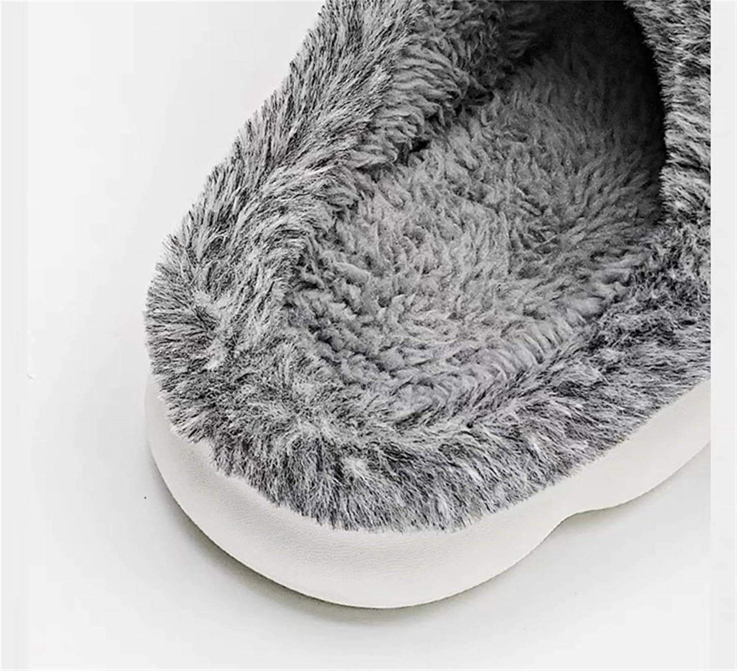 Cute Women's Cartoon Animal Dog Slippers - Warm & Furry, Perfect for Winter & Home