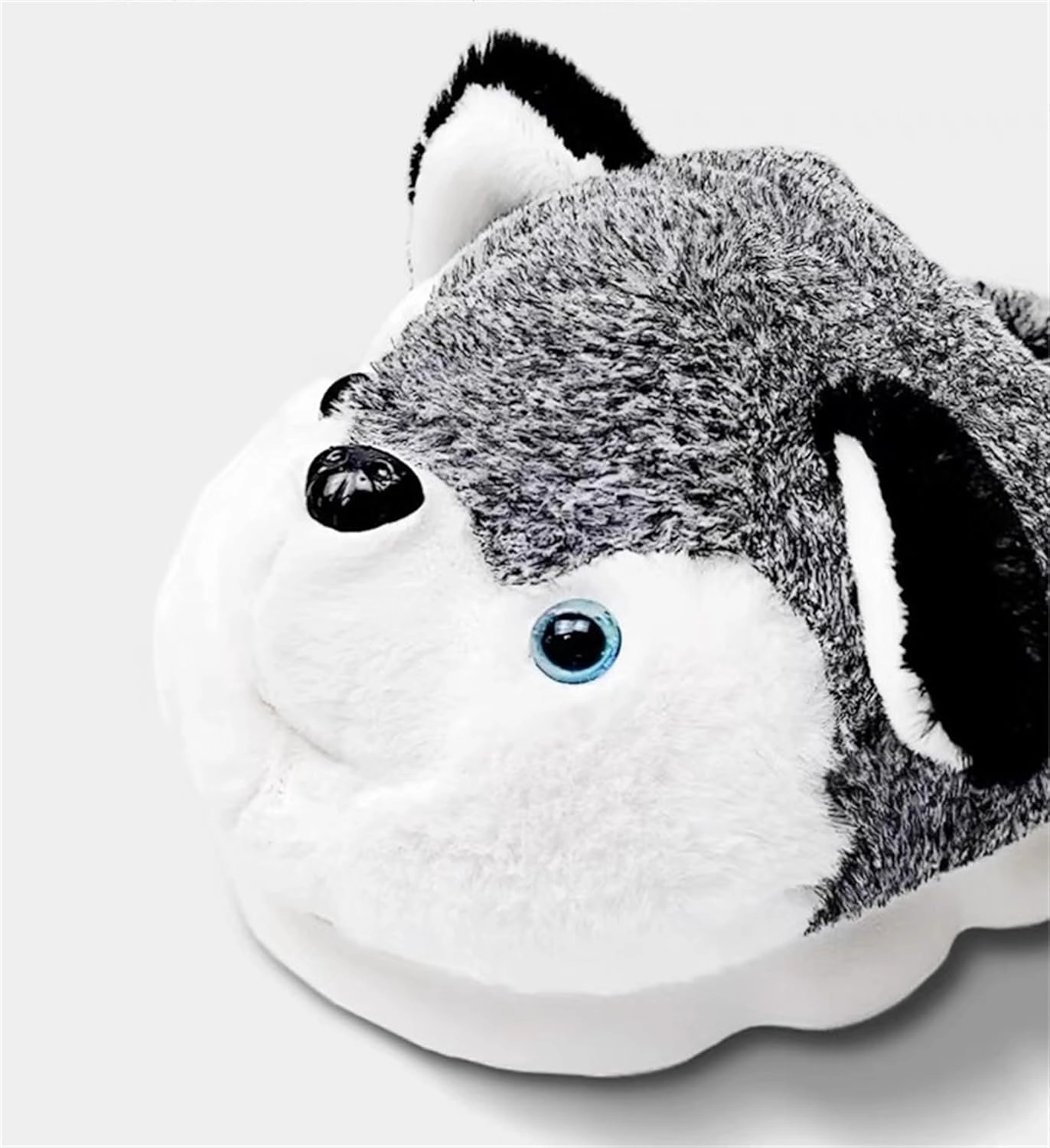 Cute Women's Cartoon Animal Dog Slippers - Warm & Furry, Perfect for Winter & Home