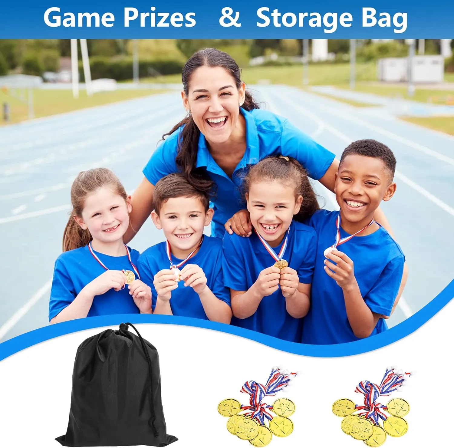 CWLAKON Outdoor Games Tug of War Rope for Kids and Adults, Field Day Family Reunion Birthday Party Games, Outside Lawn Games, Camping Picnic Carnival Games, Team Building Activities