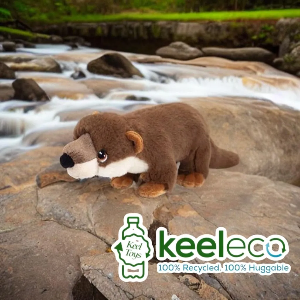 Deluxe Paws 100% Recycled Plush Eco Toys (Otter)