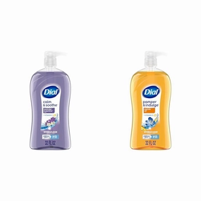 Dial Body Wash Bundle - Lavender & Jasmine Scent 32 fl oz and Marula Oil 32 fl oz