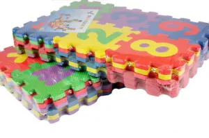 Digital Puzzle Toys - Alphabet and Number Learning Foam Tiles
