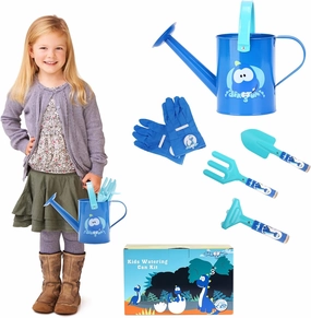 Dino Beach and Garden Kit - Kids Gardening Set （Joyful Animated Dinosaur Theme）