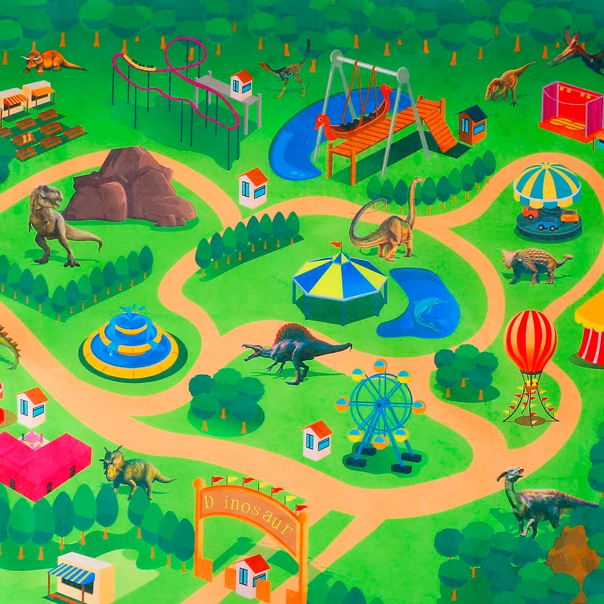 Dinosaur Figure Play Set