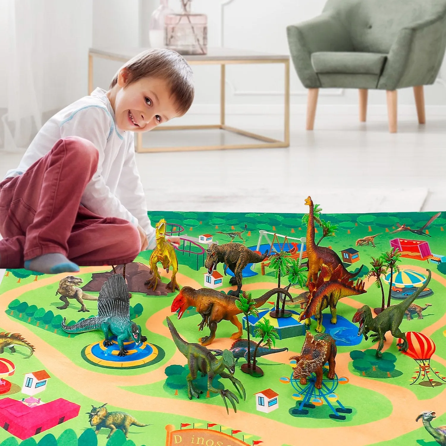 Dinosaur Figure Play Set