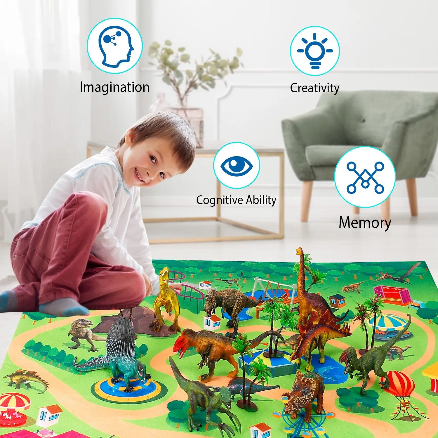 Dinosaur Figure Play Set