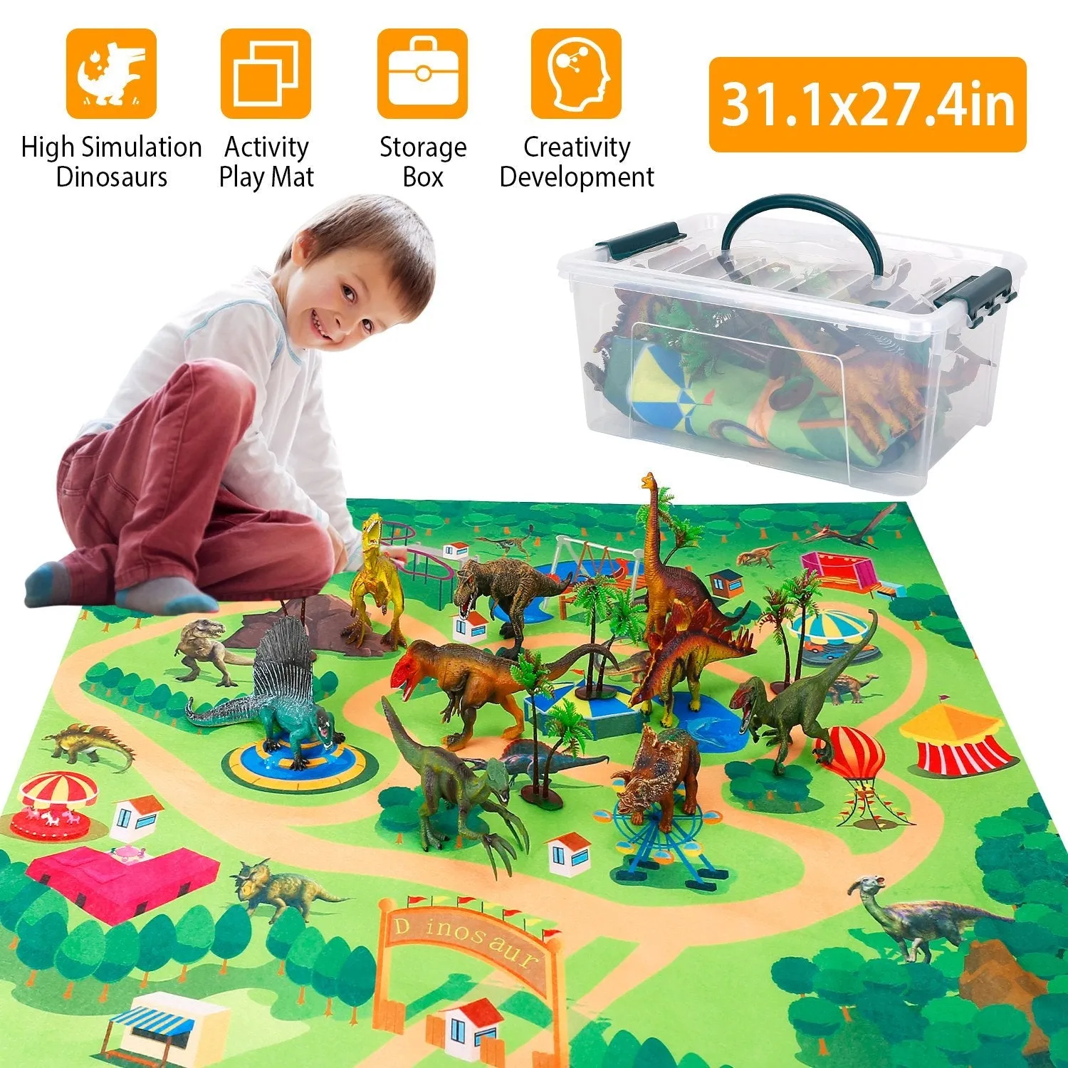 Dinosaur Figure Play Set