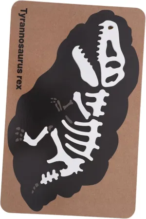 Dinosaur Puzzle Skeleton Fossil for Aged Educational Learning Puzzle Enhancing Cognitive Skills and Hand Eye Coordination Wood Material