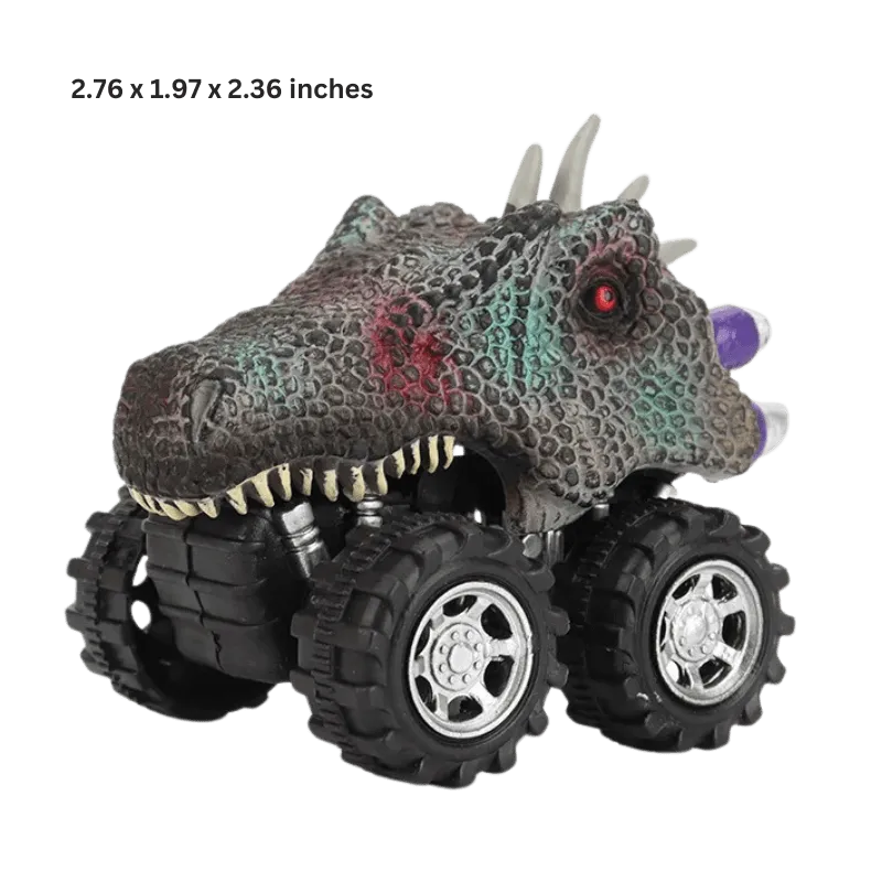 Dinosaur Truck Mini Monster Pull-Back Set