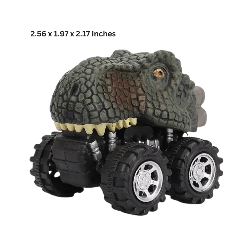 Dinosaur Truck Mini Monster Pull-Back Set