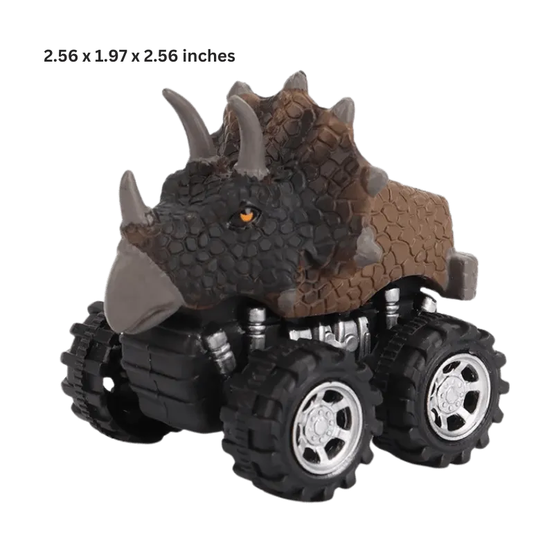 Dinosaur Truck Mini Monster Pull-Back Set