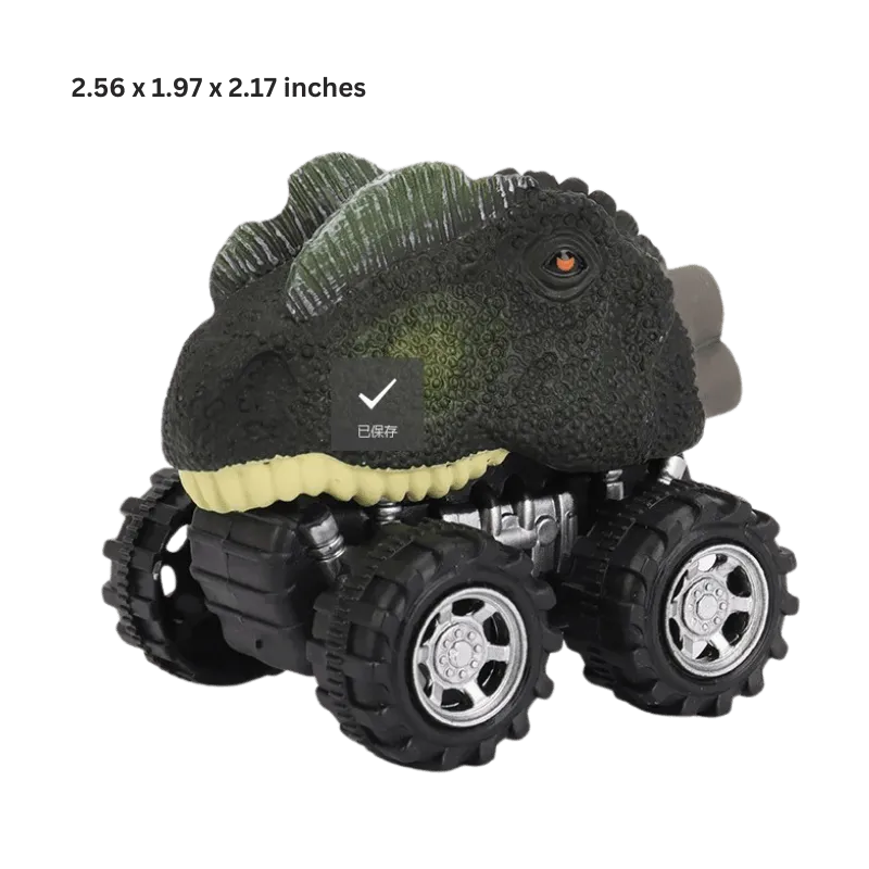 Dinosaur Truck Mini Monster Pull-Back Set