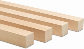 DIY Wooden Square Dowel Rod 1-1/2-inch x 36 Pack of 5 Hobby Wood Sticks for Crafts, Building Materials & Architecture Model Making, by Woodpeckers
