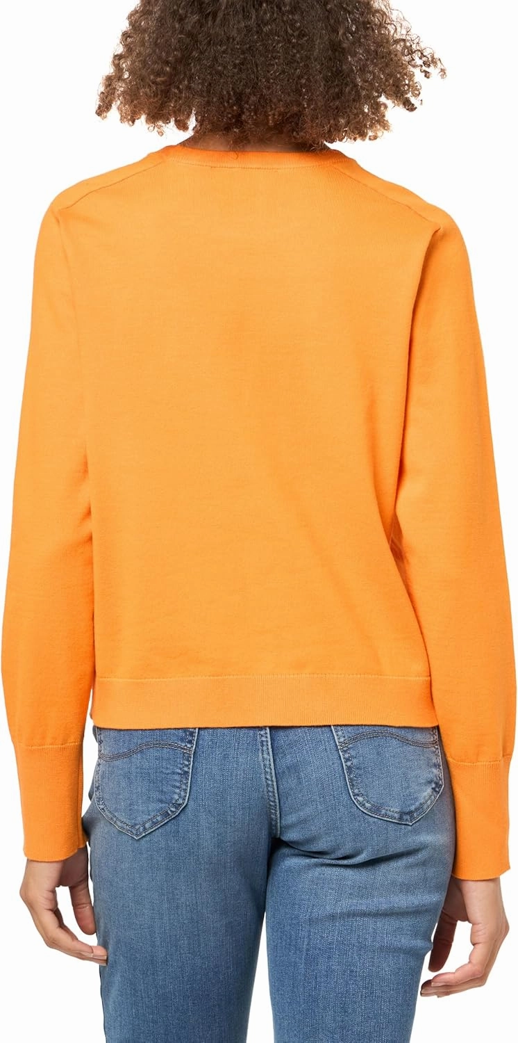 DKNY Women's Turtleneck All-Day Comfort Cropped Sportswear Sweater