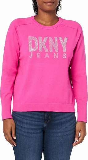DKNY Women's Turtleneck All-Day Comfort Cropped Sportswear Sweater