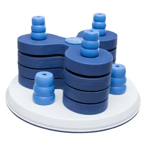 Dog Activity Poker Box 1 Strategy Game, Level 2 Dog Puzzle Toy, Treat Dispenser