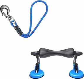 Dolibest Boat & Kayak Accessories Bundle – Tow Rope Quick Connector for Tubing & Heavy-Duty Kayak Roller – 360° Rotating Stainless Steel Hook & 260 lb Load Capacity – for Boats, Kayaks, Canoes​​