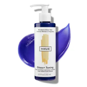 dpHUE Gloss  Toning, Purple - Deep Condition & Neutralize Brass - For Blonde, Yellow Brassiness, Silver, Highlighted, Bleached & Cool Hair - Vegan, Leaping Bunny Certified - 6.5 oz