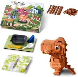 Dragon Construction Set, Construction Education Toy for Kids 6  Years Old, Craft Bricks for Adults, Realistic House, DIY Garden, STEM Building Set, Washable and Reusable (220pcs)