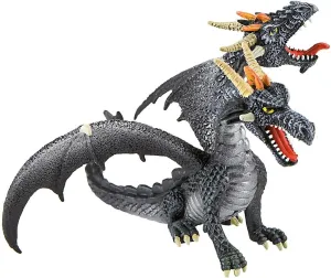 Dragon with Two Heads in Black Action Figure