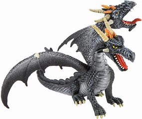 Dragon with Two Heads in Black Action Figure