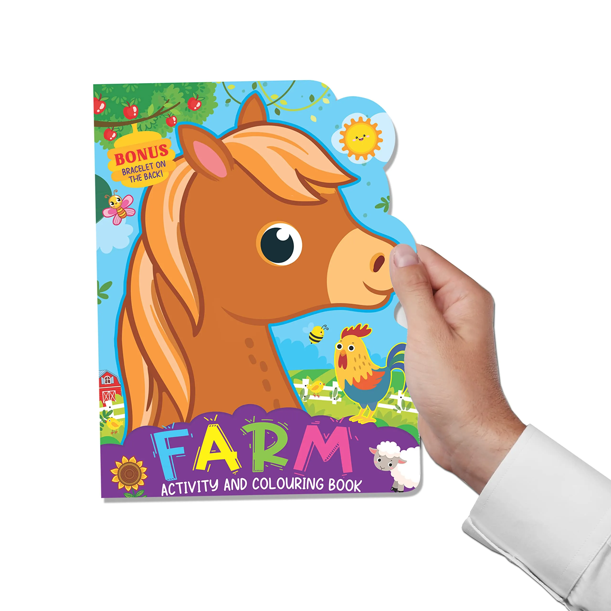 Dreamland Farm Activity and Colouring - An Activity Book for Kids Ages 2 