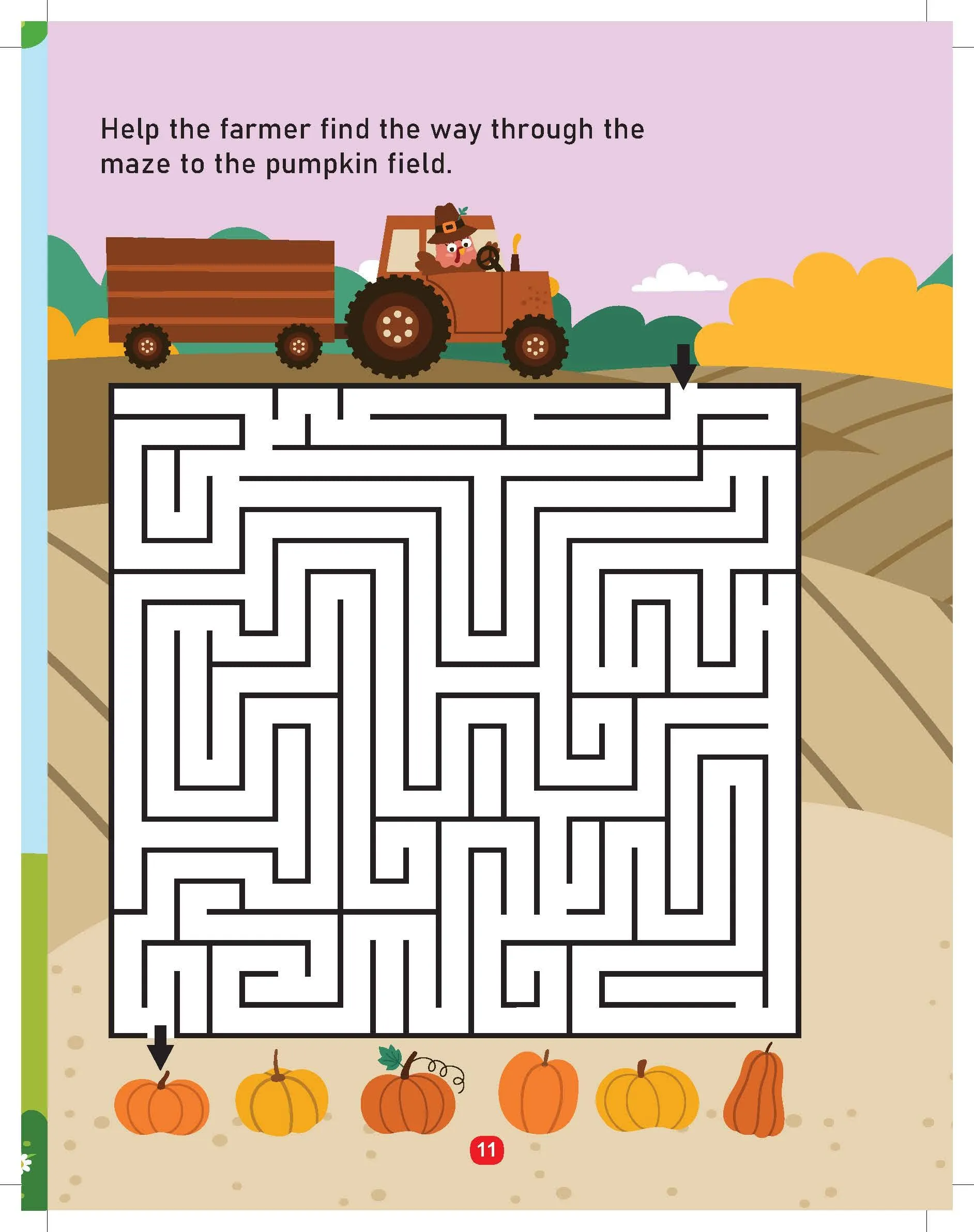 Dreamland Farm Activity and Colouring - An Activity Book for Kids Ages 2 