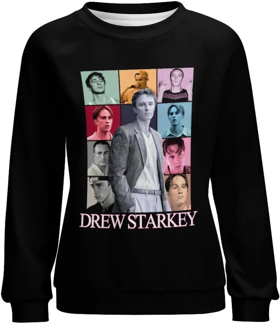 Drew Actor Starkeys Sweatshirt Fashion Hoodie Classic Graphic Sweater Crewneck Pullover Top Sweatwear