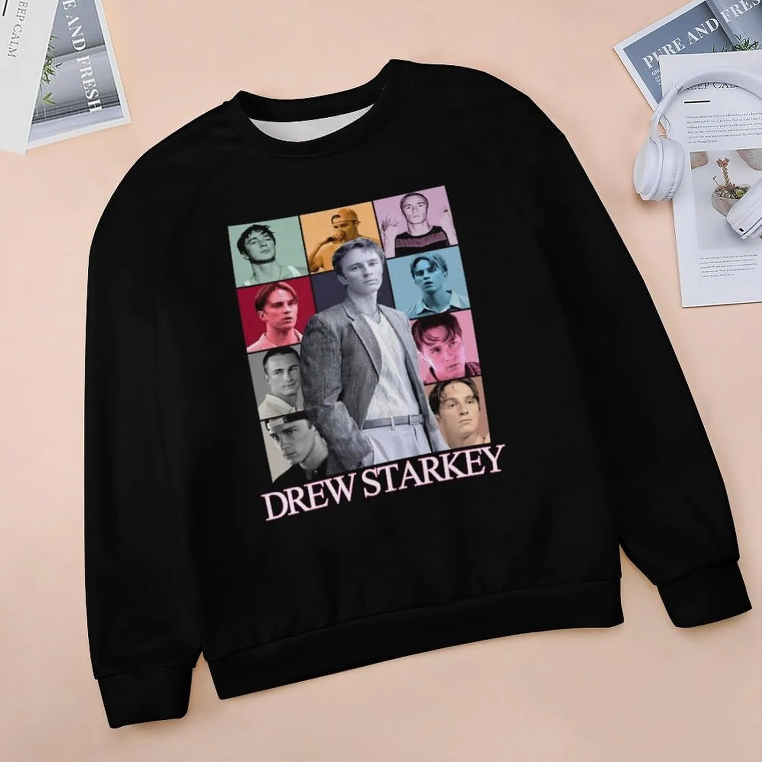 Drew Actor Starkeys Sweatshirt Fashion Hoodie Classic Graphic Sweater Crewneck Pullover Top Sweatwear