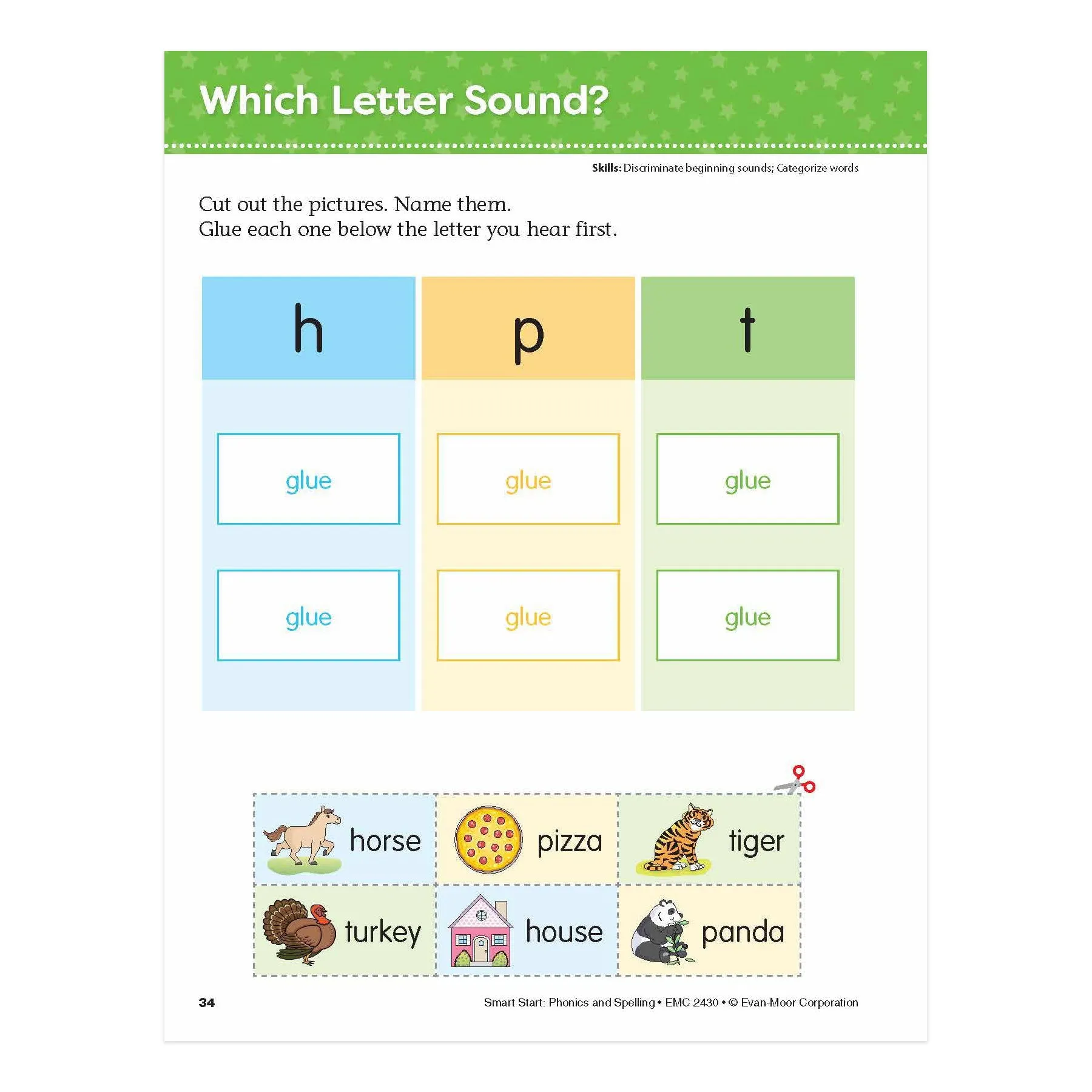 Early Learning Spelling Activity Book Bundle, Grade PreK