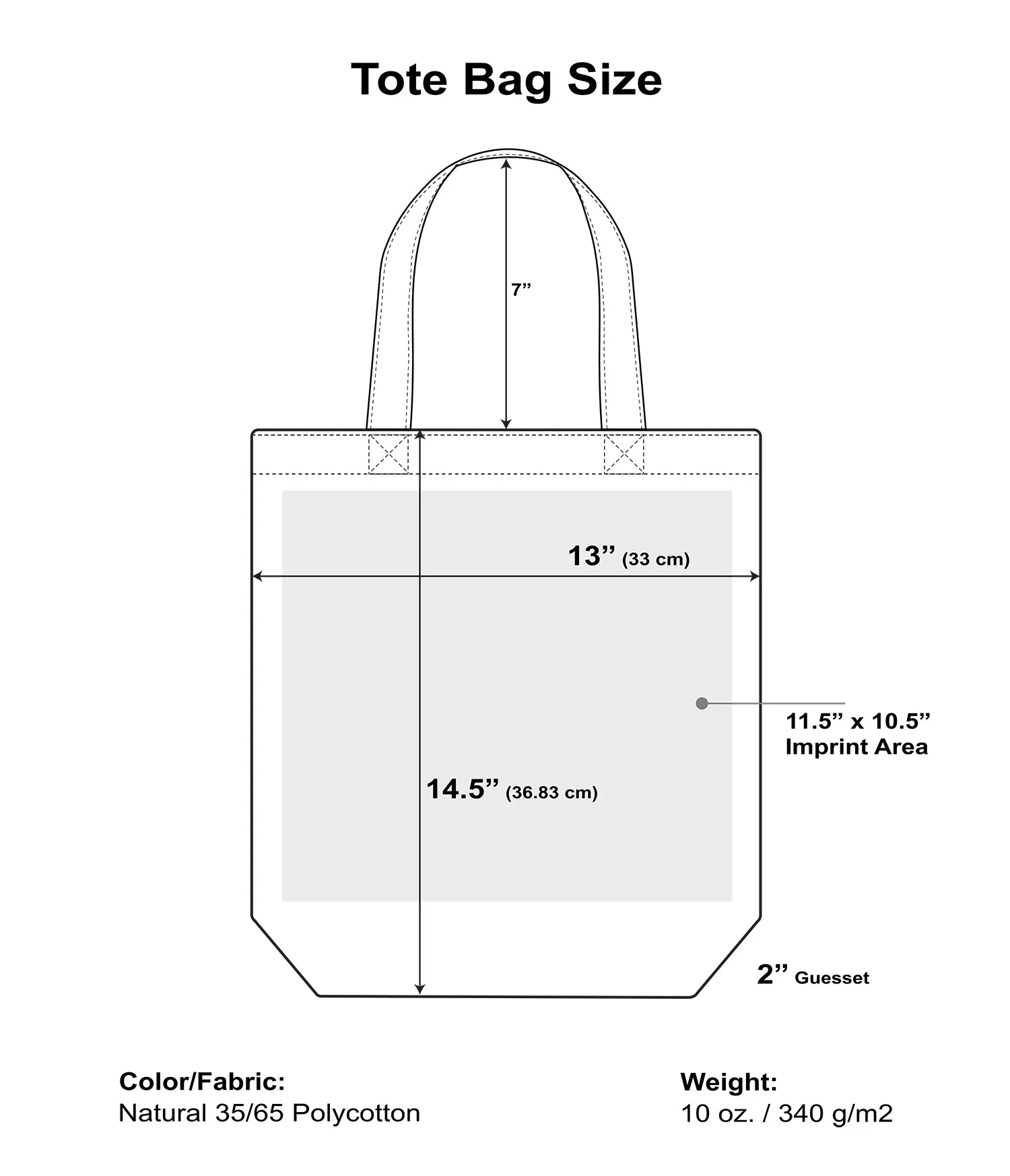 Easter Bunny Tote Bag - brown