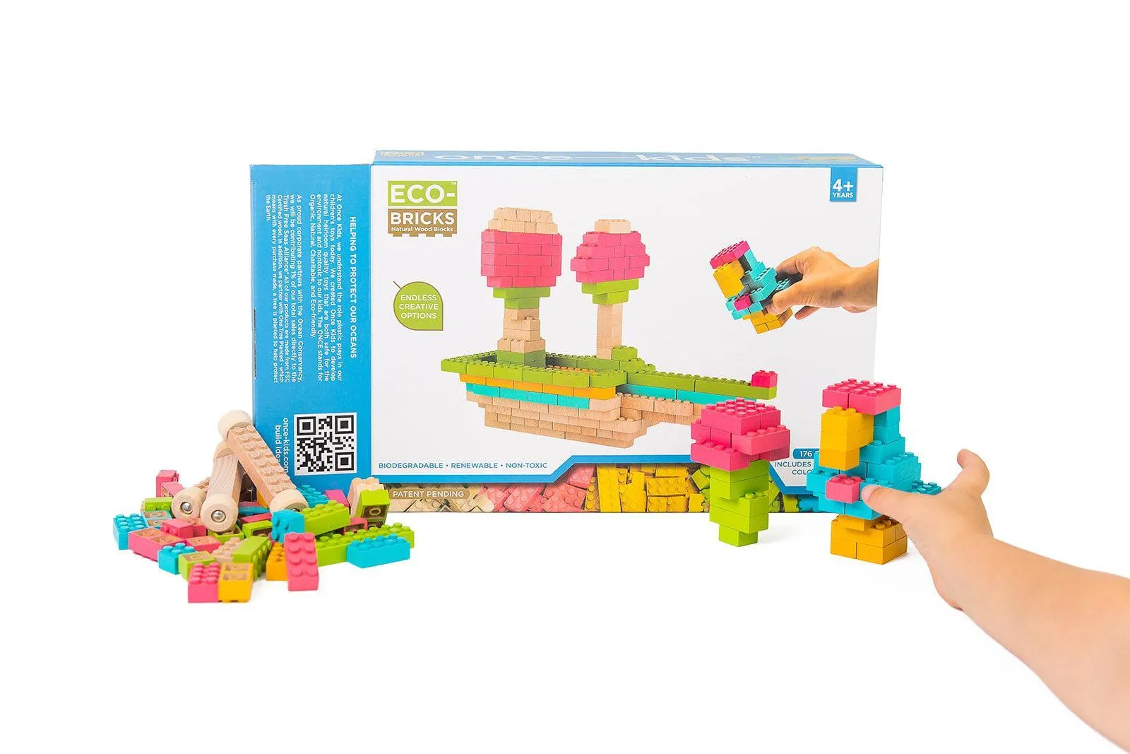 Eco-Brick Color Education Sets 176pcs.