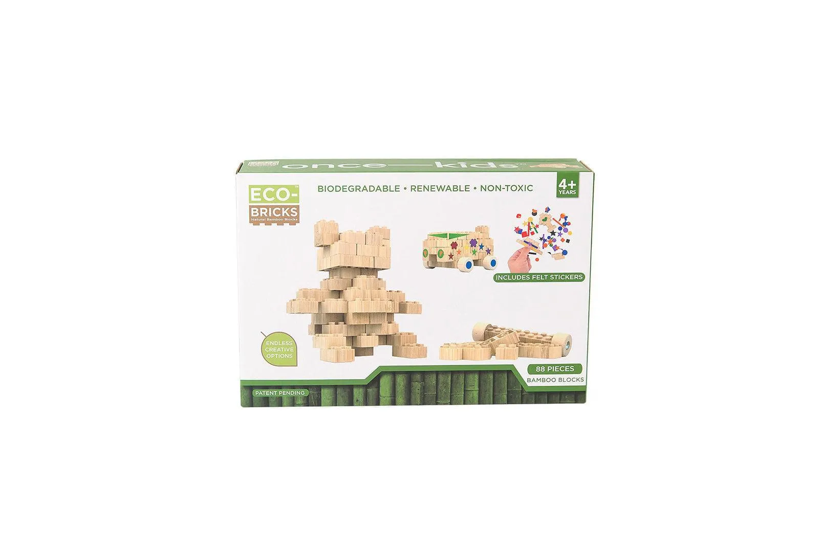 Eco-Bricks: Bamboo Education Sets 88pcs.