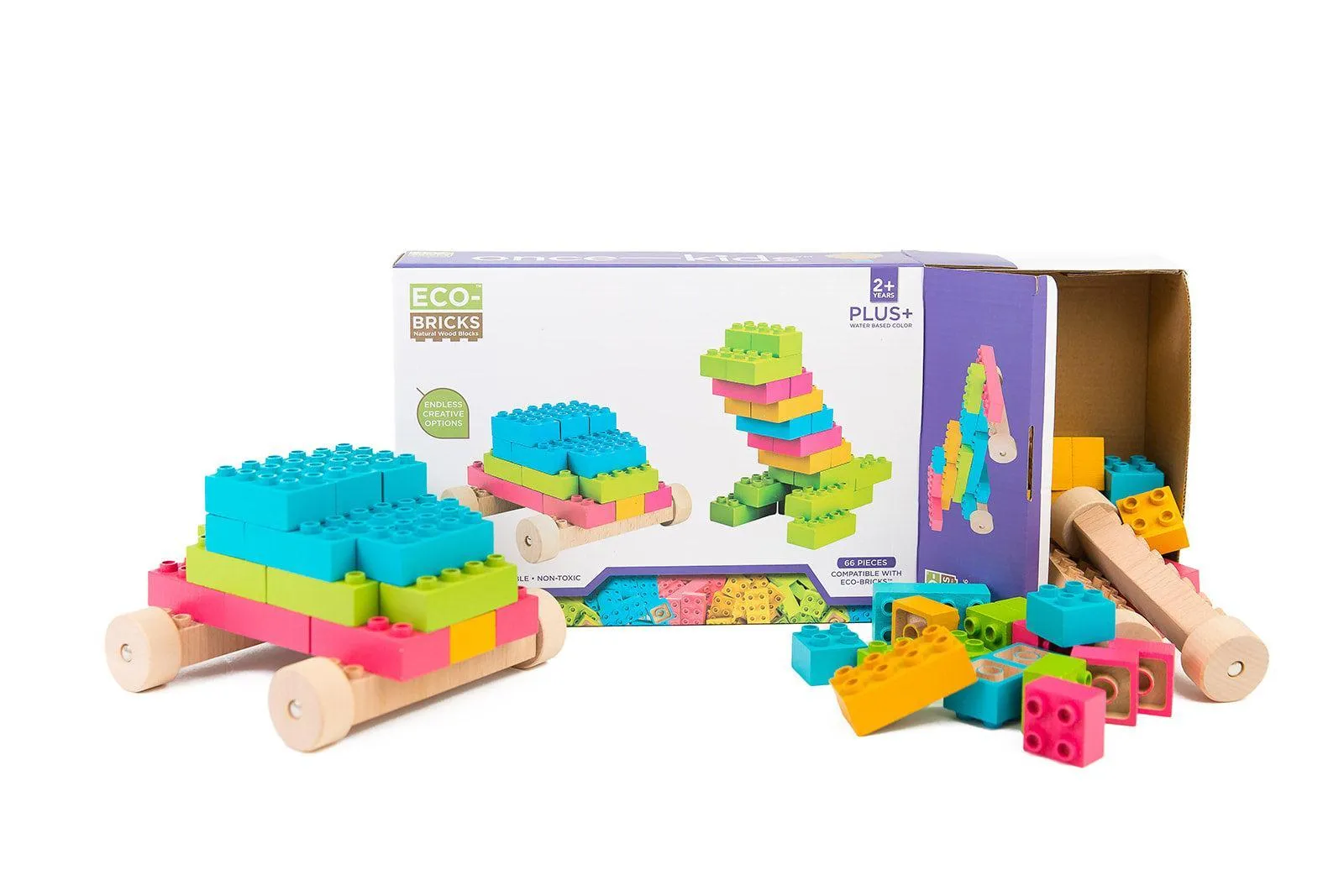 Eco-bricks‚Ñ¢ Plus  Color Education 66pcs
