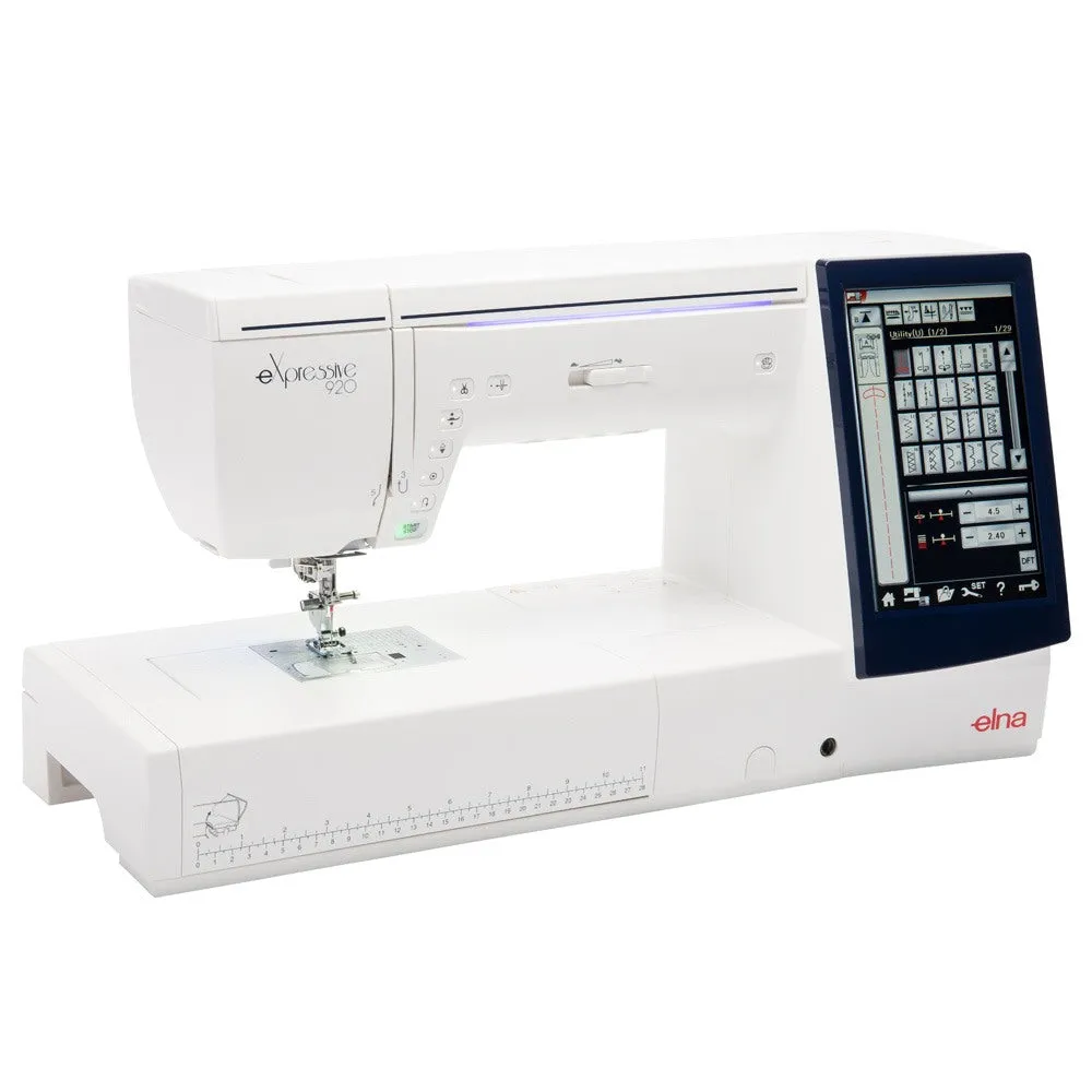 Elna eXpressive 920 Sewing, Quilting and Embroidery Machine