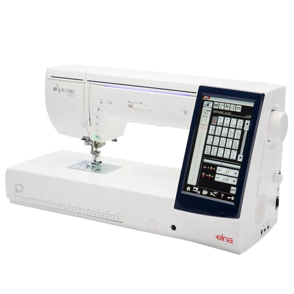 Elna eXpressive 920 Sewing, Quilting and Embroidery Machine