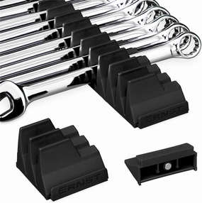 Ernst Manufacturing Wrench Pro - Modular Wrench Organizer for 40 Tools with Magnetic Base - Made in the USA