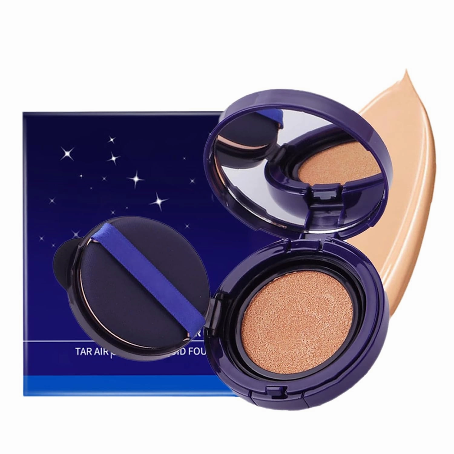 Evanesce Soft Matte Cream Concealer - Full Coverage, Evanesce Concealer, Evanesce Soft Matte Cream Foundation, Long-Lasting Hydration with a Lightweight Texture Suitable (1 pcs Natural color)