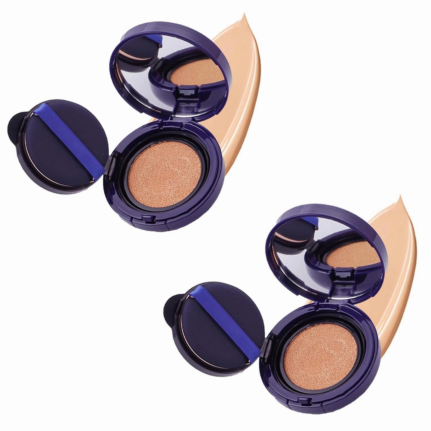 Evanesce Soft Matte Cream Concealer, Full Coverage, Waterproof Foundation, Hydrating Long-Lasting, Long Lasting Moisturizing Lightweight for All Skin (2*#02)