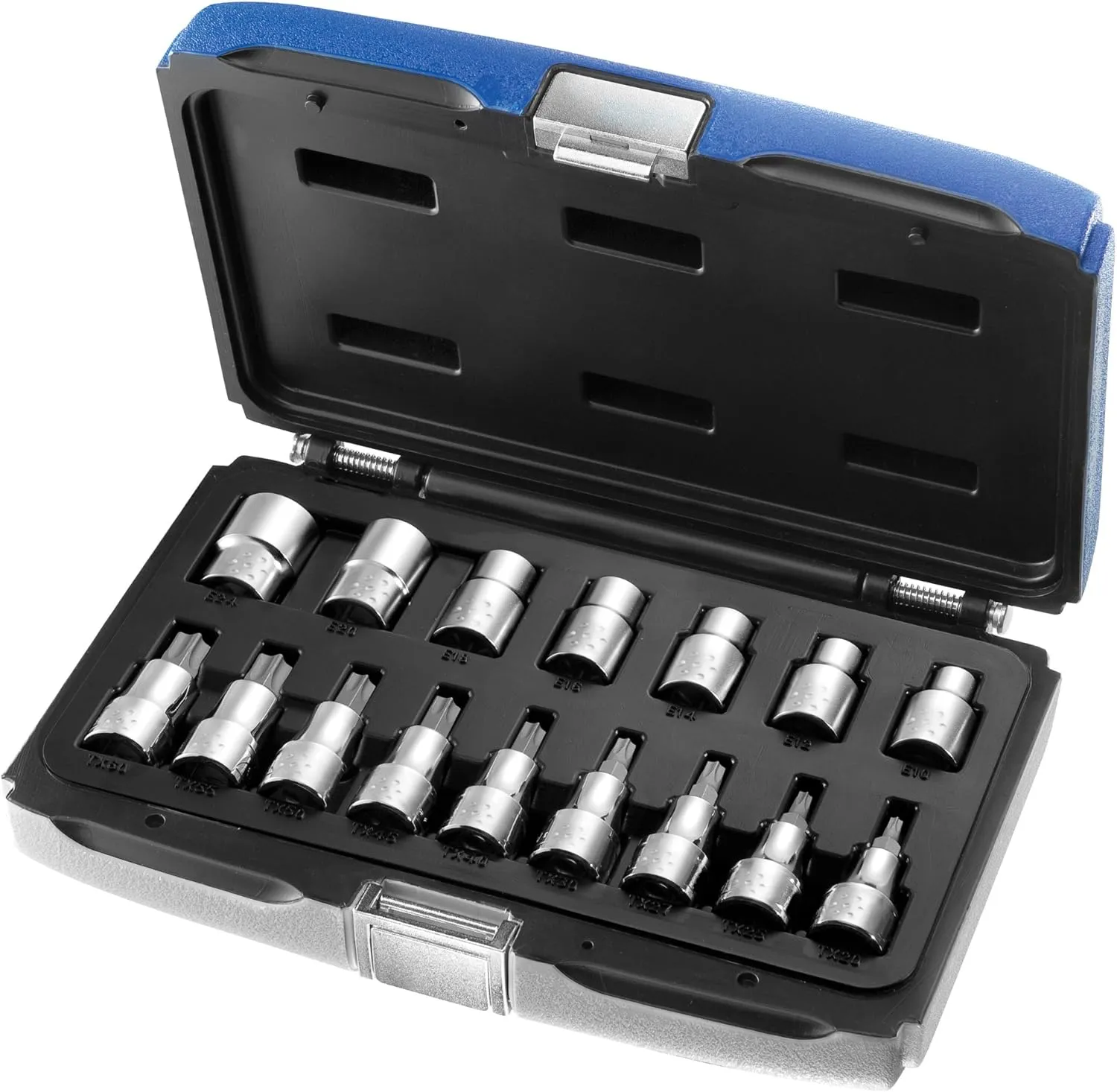 Expert by Stanley E032907B 1/2-inch Torx Socket Drive Set (16 Pieces)