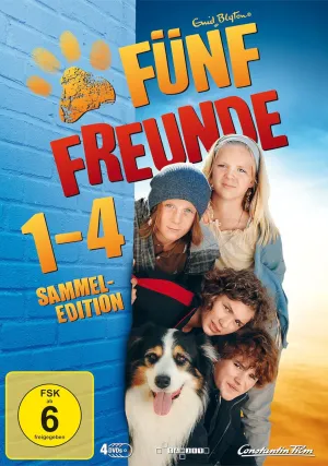 Famous Five 1-4 - 4-DVD Set ( Fünf Freunde / Fünf Freunde 2 / Fünf Freunde 3 / Fünf Freunde 4 ) ( Famous Five / Famous Five 2 / Famous Five 3 / Famous F [ NON-USA FORMAT, PAL, Reg.2 Import - Germ