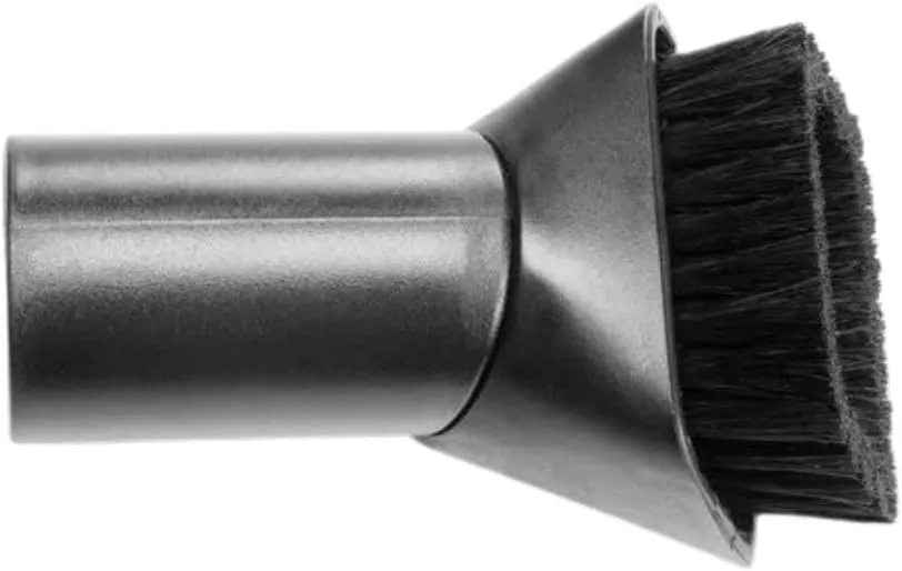 Fein Rotating Dusting Brush for Superior Debris Removal - Efficient Cleaning Attachment for Turbo Wet/Dry Dust Extractors, Natural Bristles, 2-3/4" x 1-3/4" Bristle Edging - 31345076010