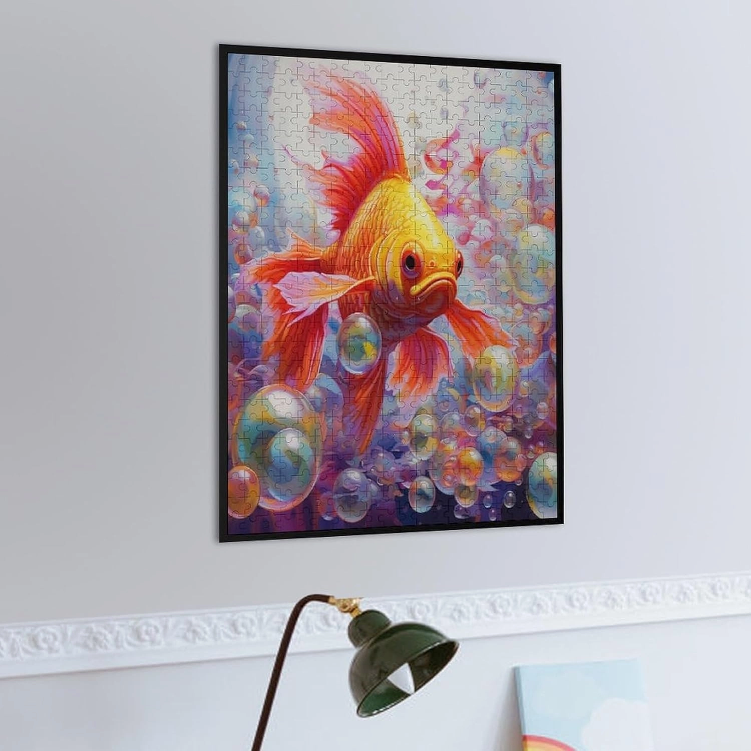 Fish 1000 Piece Jigsaw Puzzles for Kids & Adults Brain Teaser for Adults,Educational Developmental Toys & Games,Building Kit Activities to Encourage Creative Play