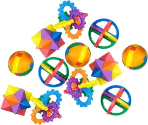 Forest & Twelfth Kids Fun Puzzle Ball Games, Set of 12, Brain Teaser Puzzle Toys, Great for Party Favors, Goodie Bags and as a Stocking Stuffer – for Kids 3 and Up