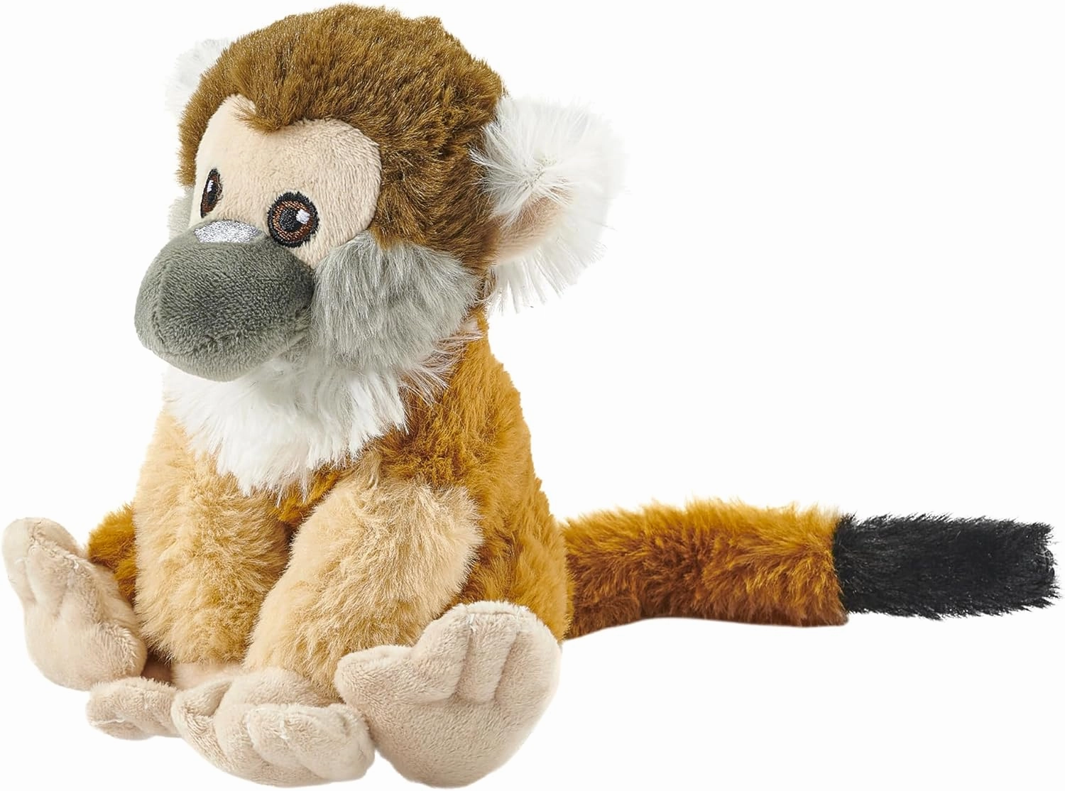 Forest & Twelfth Earth Safe 6" Spider Monkey Stuffed Animal Safari Animals Plush, Eco-Friendly Stuffed Animals for Babies, Kids, Soft Toys Made from 100% Recycled Plastic (6" Spider Monkey)